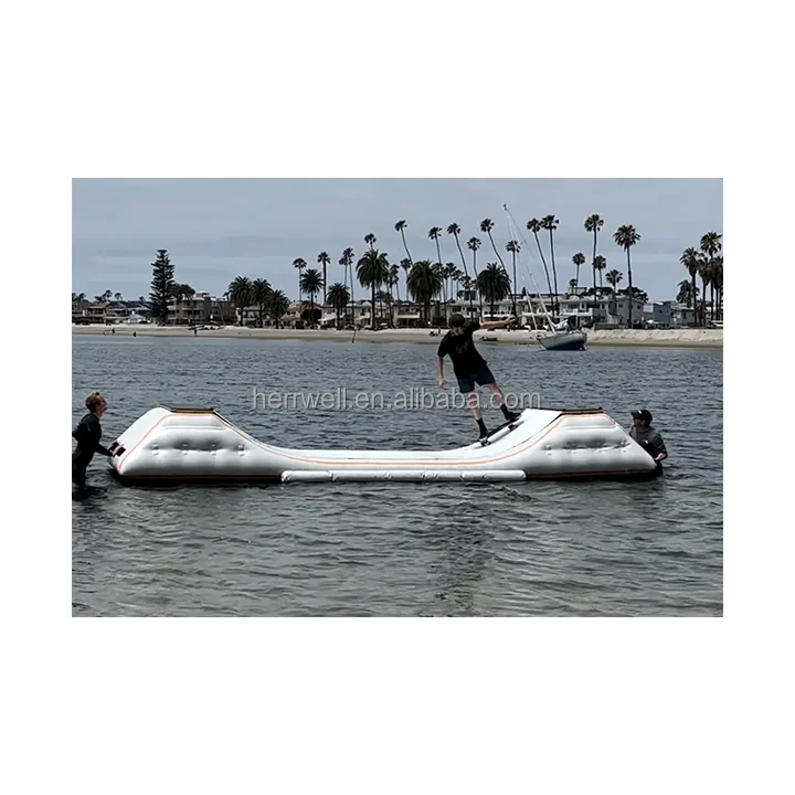 Outdoor playground park inflatable skateboard ramp Airtight Inflatable Skate Ramp Inflatable Air Ramp Landing