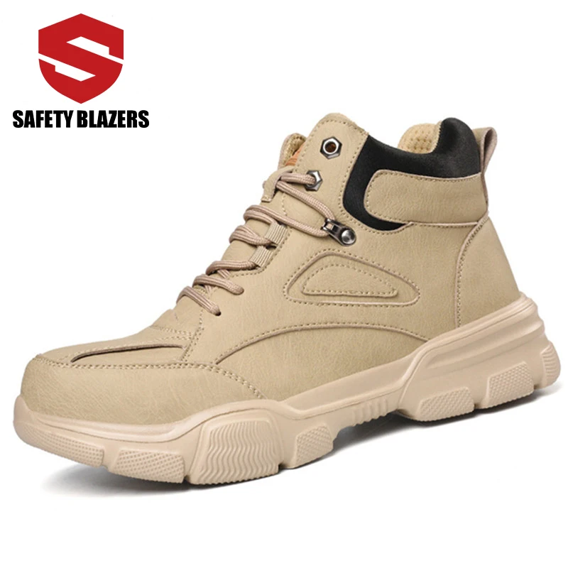SAFETY BLAZERS Hot Selling Multifunctional Anti Scald Shock Absorbing Foot Protection Safety Boots For Men