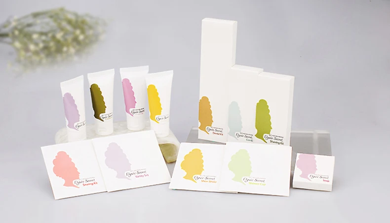 Hotel Amenities Set Luxury Eco Custom Hotel Comfort Set