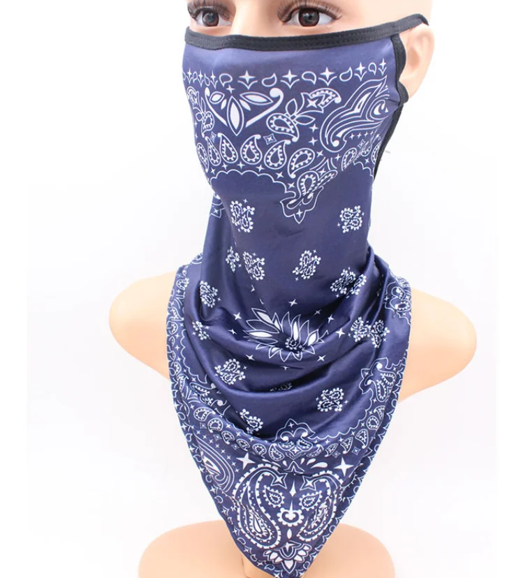 
Multi-function neck gaiter facemask ice silk outdoor sports 