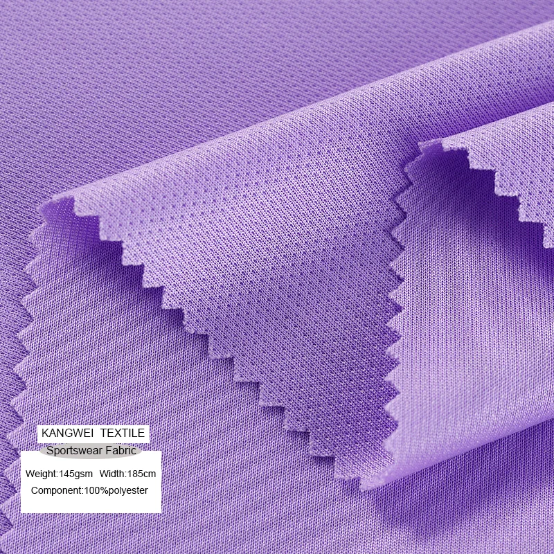 Sublimation Jersey Fabric High Quality Polyester Bird Eye Fabric Man Sportswear Outfit