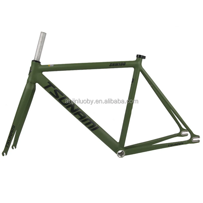 Manufacturer Supply High Quality Aluminum Alloy Fixed Gear Bicycle Frame 700C Road Fixie Bike Frame