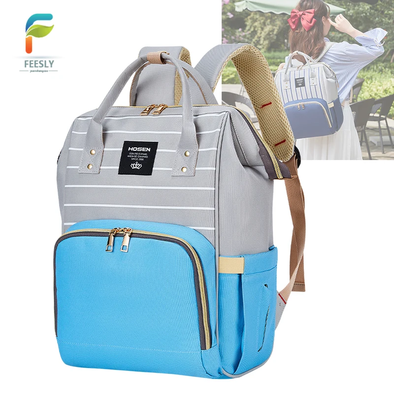 Ladies Shoulder Backpacks Large Capacity Mommy Baby Nursing Bags maternity nappy baby diaper bag for mother