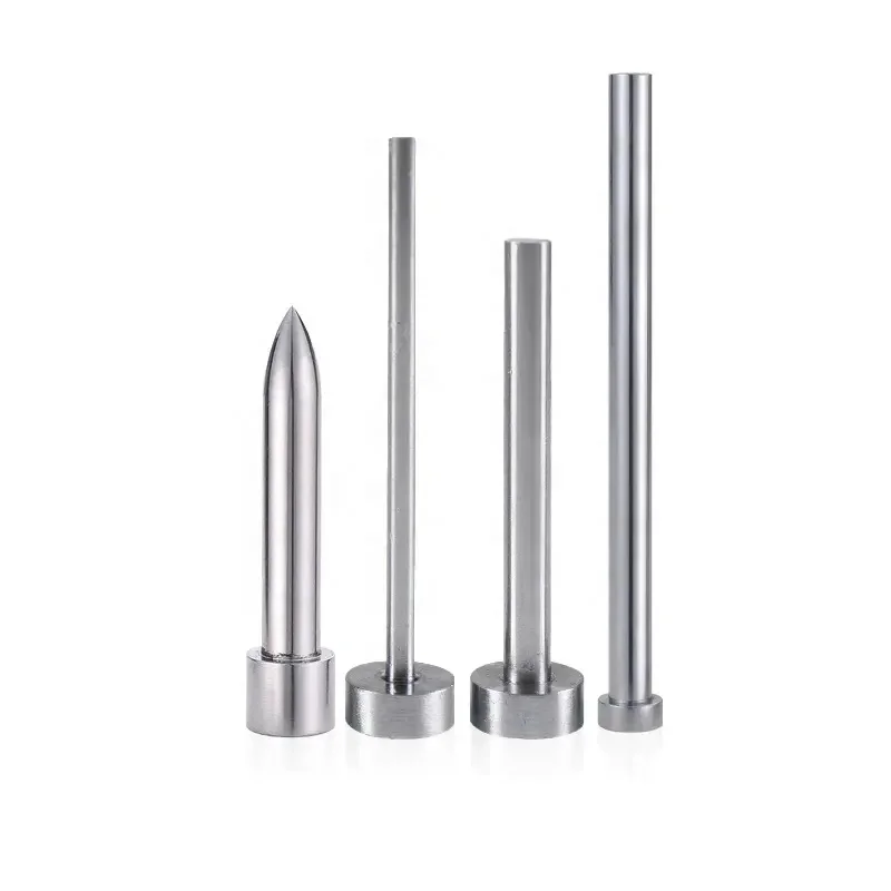 manufacturer provide moulded telescopic ejector pin nitriding treatment mould skd11 skd61 ejector pins molds