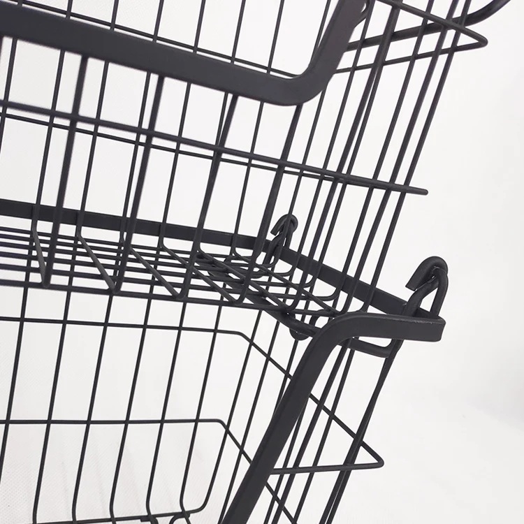 GOURMAID Kitchen  Metal Vegetables Basket Fruits basket Storage Basket