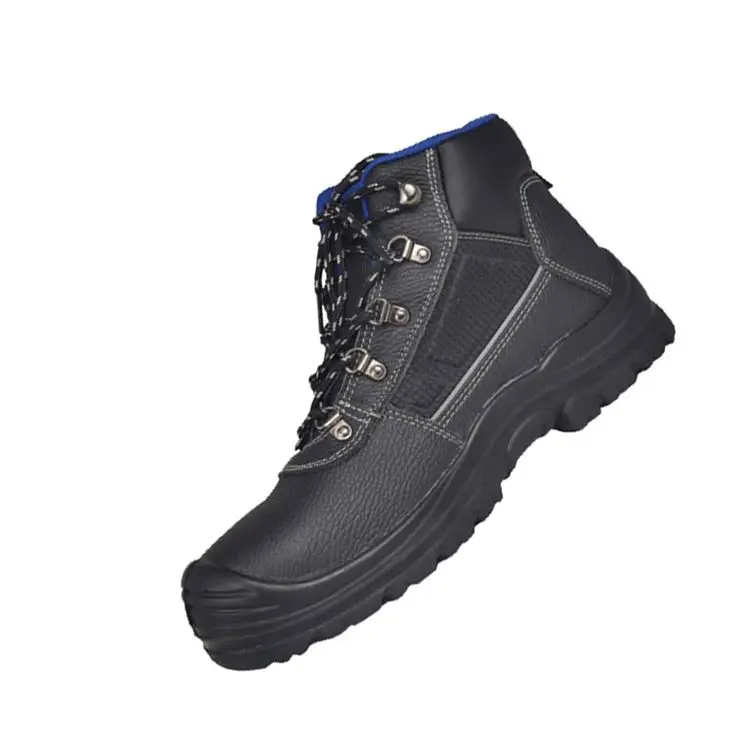 Custom oil water resistant anti static impact proof steel toe cap esd safety shoes malaysia