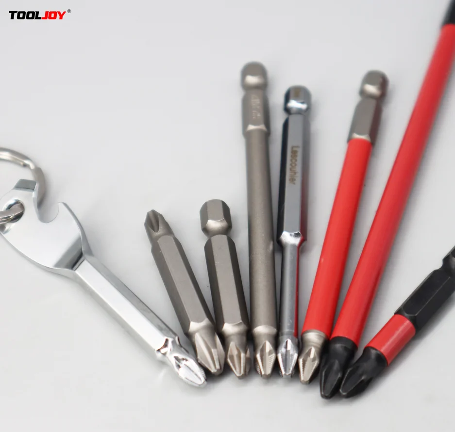 Screwdriver Bits Set  Ph2 Anti-Slip With Magnetic 1/4 Hex Shank Fits Hand Electric Drill Driver Accessories
