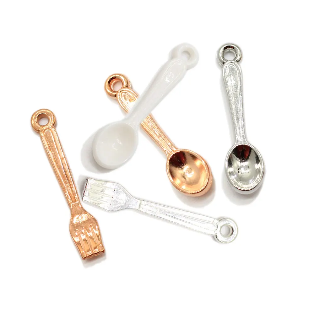 Новая новинка, винтажный кукольный домик, миниатюрная посуда, вилка, ложка, игрушки, кавайная пластиковая кухонная мебель, игрушки, декор для кукольного дома