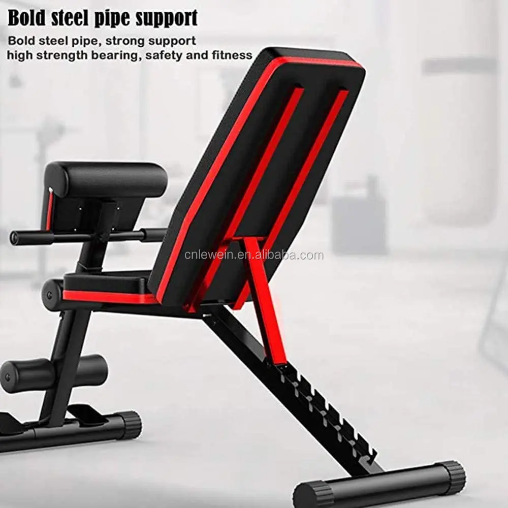 
Commercial fitness equipment adjustable weight lifting bench 
