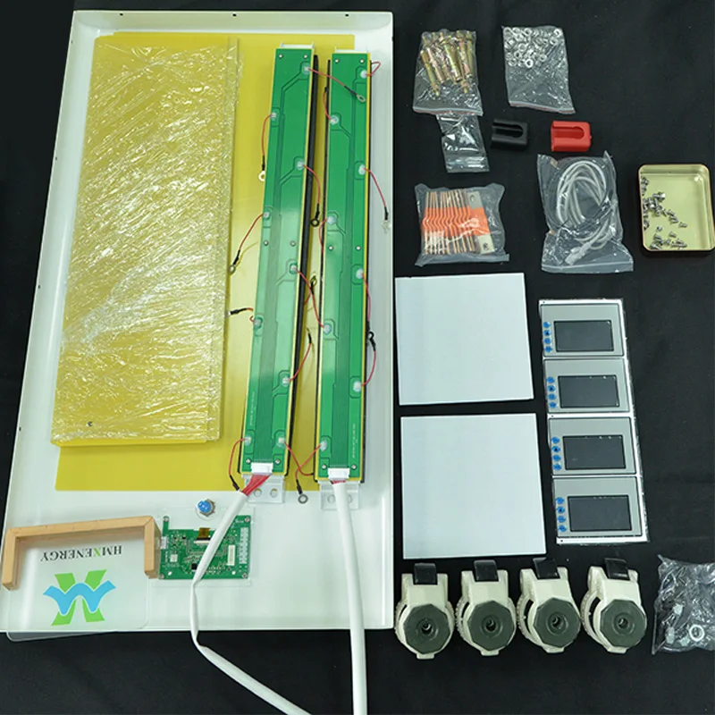 Hot Sell Aluminium Lithium 16S 48V Diy Solar 15Kwh Battery Pack Case Kit Box For Lifepo4 280Ah 304Ah Solar Battery With Bms
