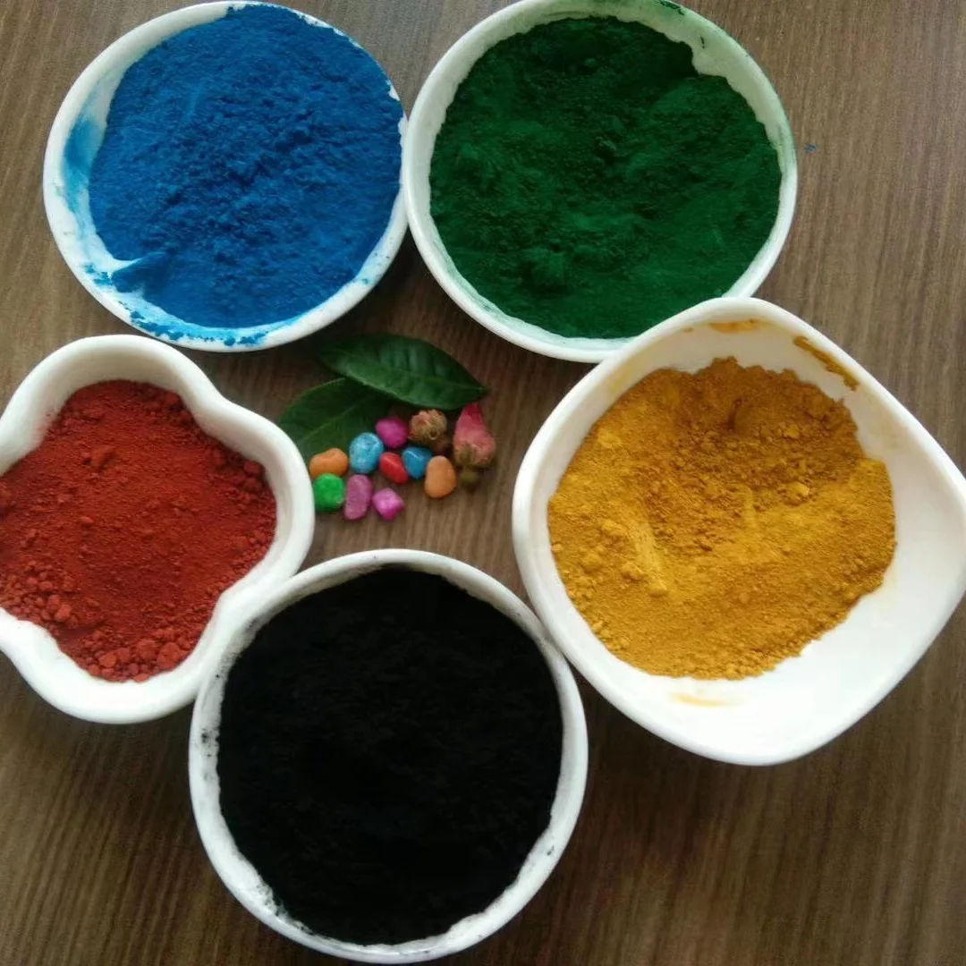 High Quality Iron Oxide Concrete Pigments Iron Oxide Iron Fe2o3 Oxide Blue For Construction