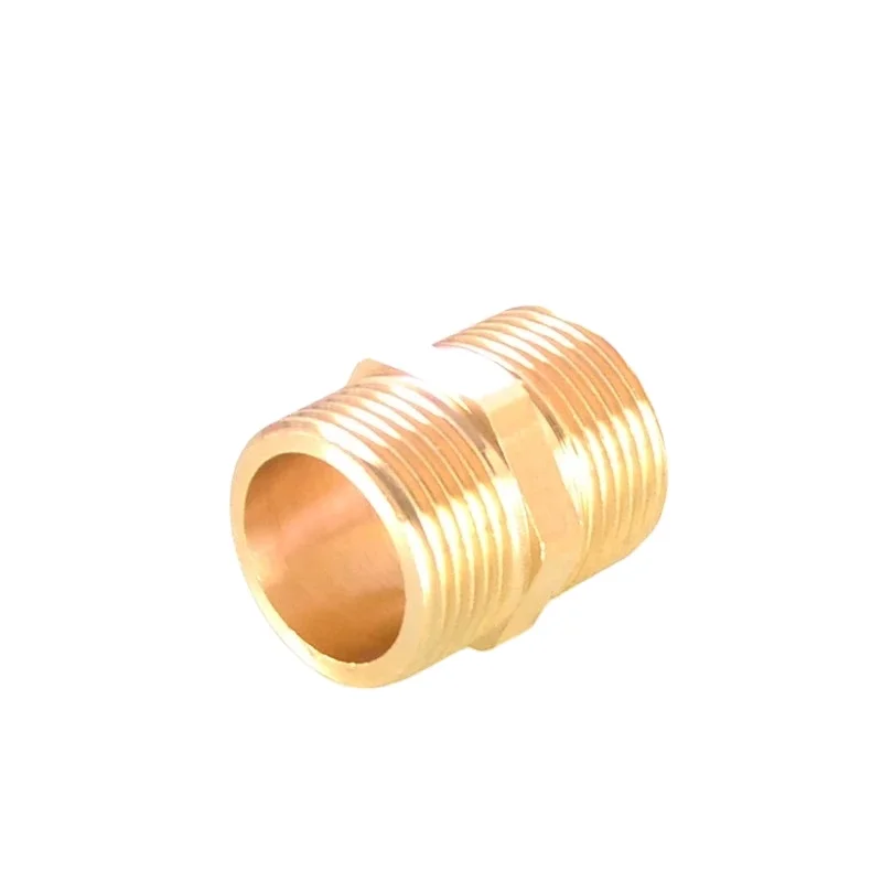 copper equal diameter double outer External thread 1/2 conversion 1/4 Variable diameter 3/8 turns 1/8 joint 1 inch change