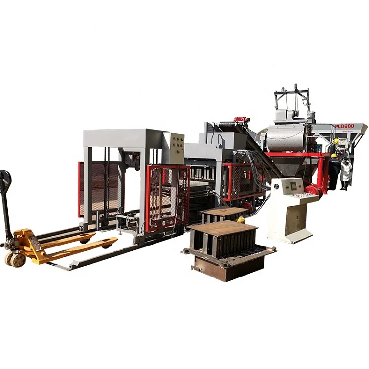 Nepal Automatic Hydraulic Press Road Brick Making Machine