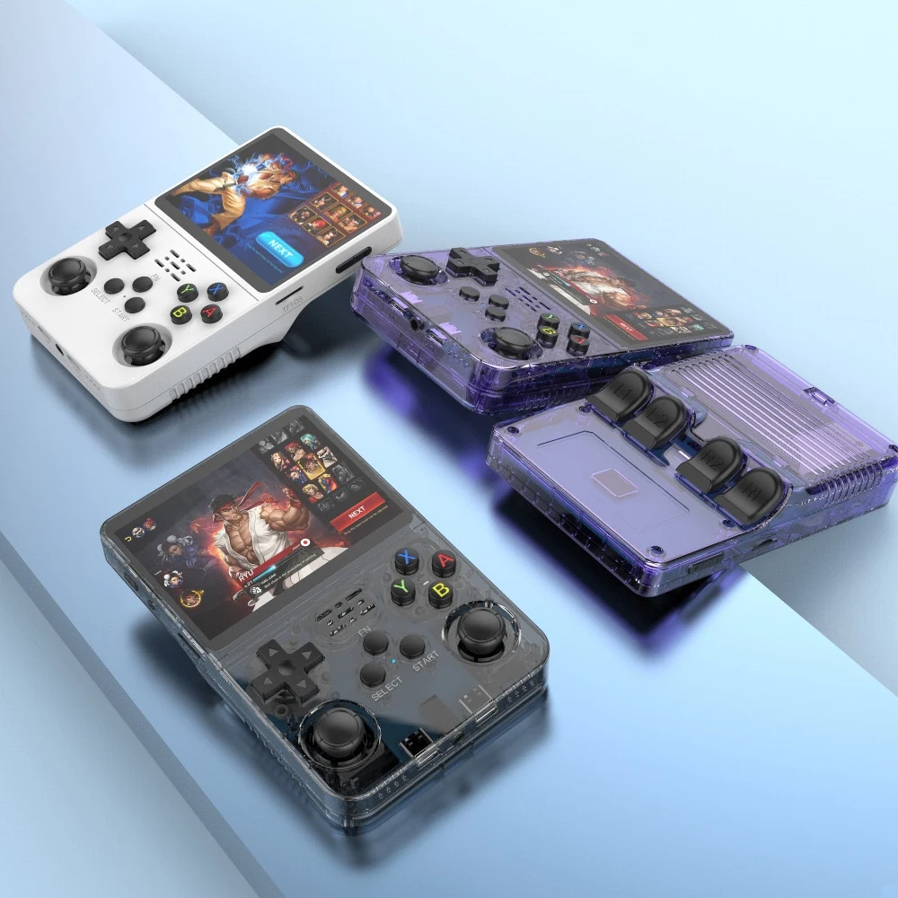 Портативная консоль R36S 3 5 дюймов 64 128 ГБ 10000 + игровая