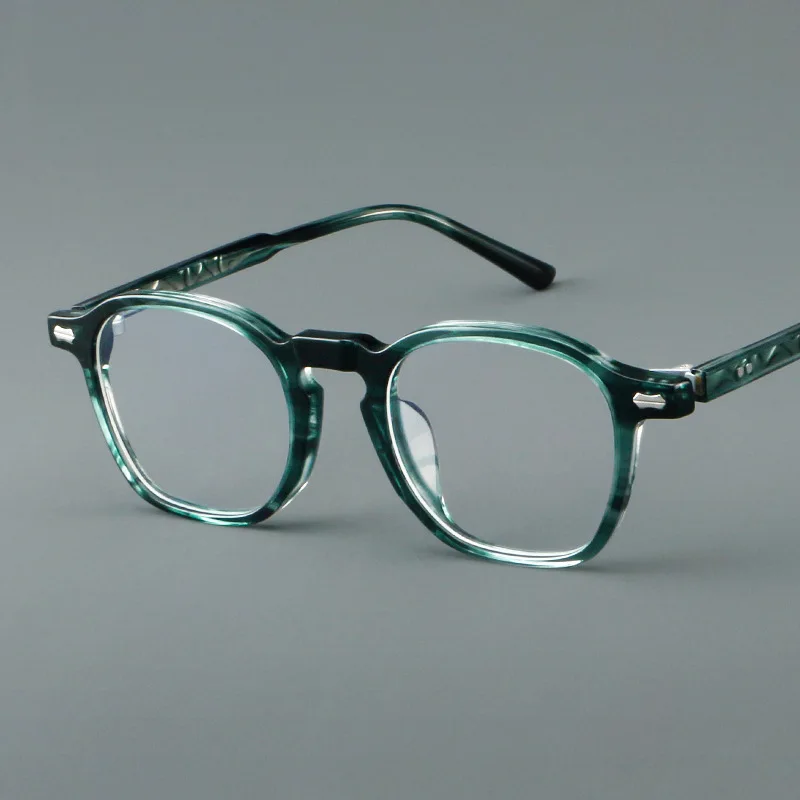 MLM Best Acetate Wholesale of New Products Retro Anti Blue Light Glasses for Men Stocks Custom Private Label Eyewear