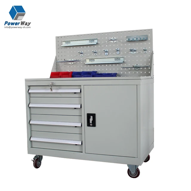 1023*572*800mm Powerway tool cabinet storage cabinet drawers for tool cabinet