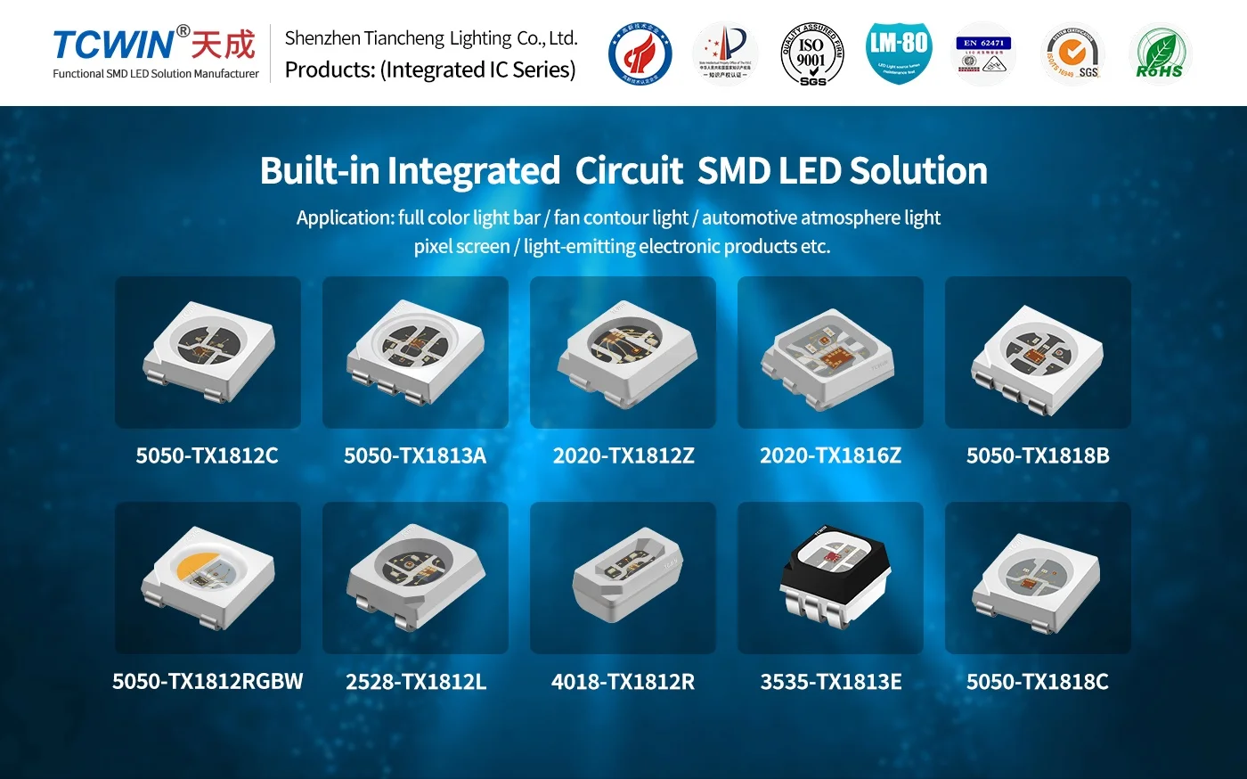 Хороший эффект теплоотвода 1 5 Вт 5053 RGB smd светодиодный Диод для сценического