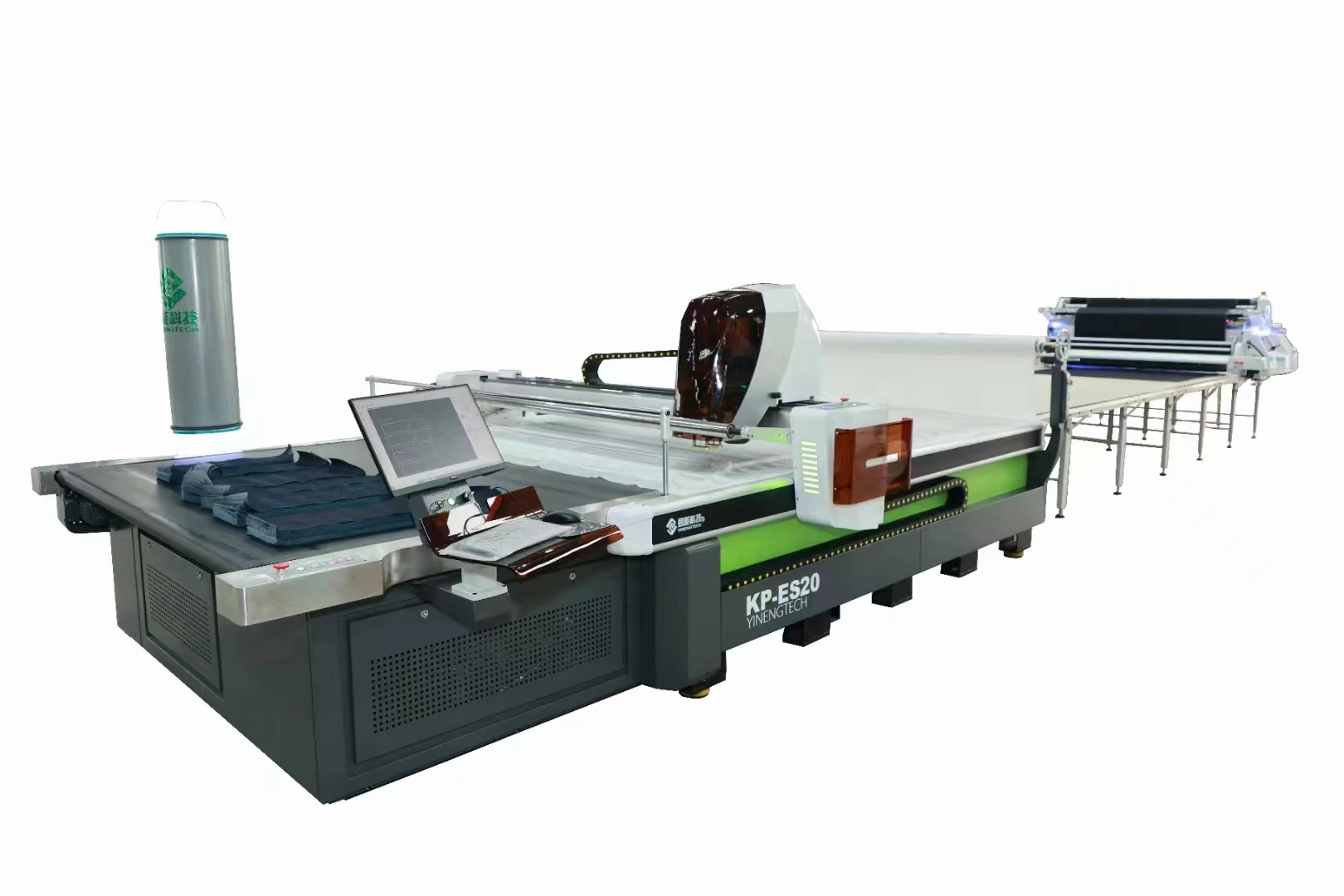 digital automatic fabric cutting machine for leather, fabric in sofa, furniture, automotive