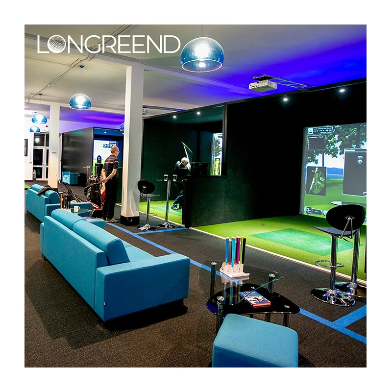 LONGREEND Golf simulator The first choice for 4S clubs in hotels Indoor simulated golf training aids
