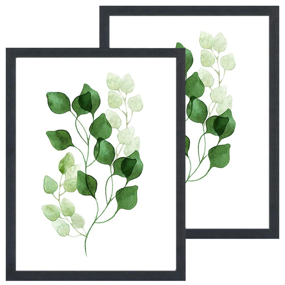 11x14 Picture Frame Set of 5 Display Pictures 8x10 with Mat or 11x14 Without Mat Wall Gallery Photo Frames