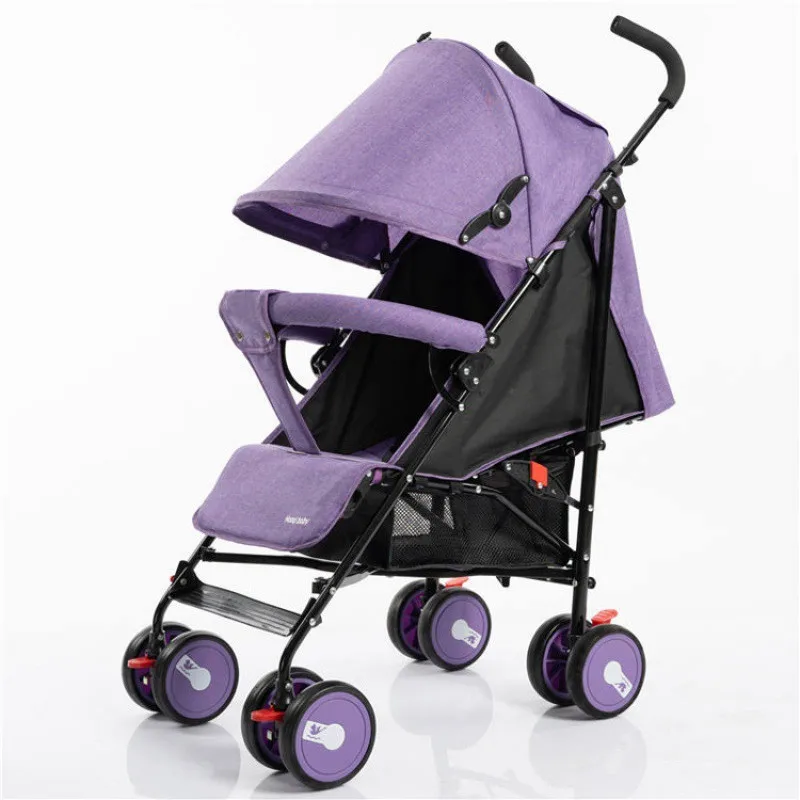2024 cheap design baby umbrella foldable lightweight car for sale/Comfortable breathable linen seat cushion baby mini stroller