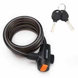 High Quality Factory Direct Security System Bicycle Cable Bike Lock for bike
