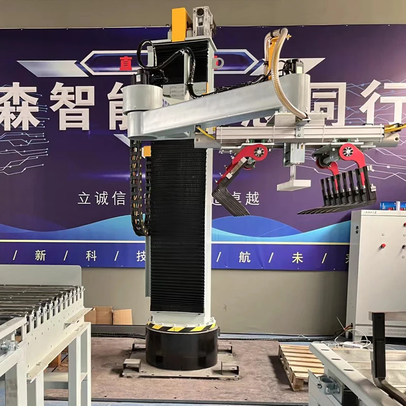 Palletizer carton block bag clip hand automatic palletizer manipulator animal food palletizer