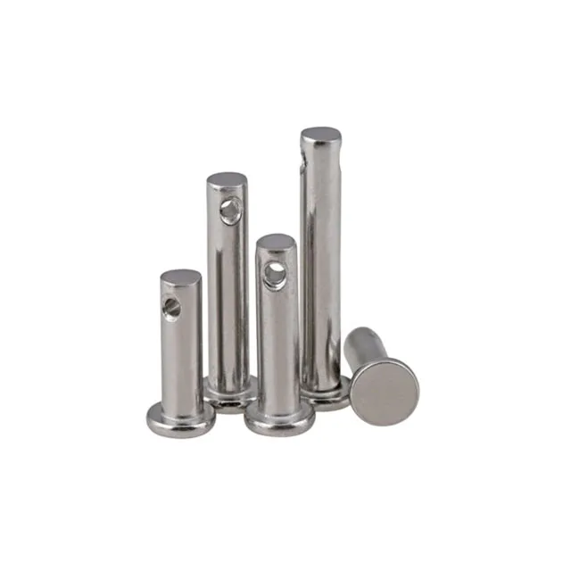 Heat Treated Clevis Perforated Pin Header Black Oxide ISO2341 T-pins