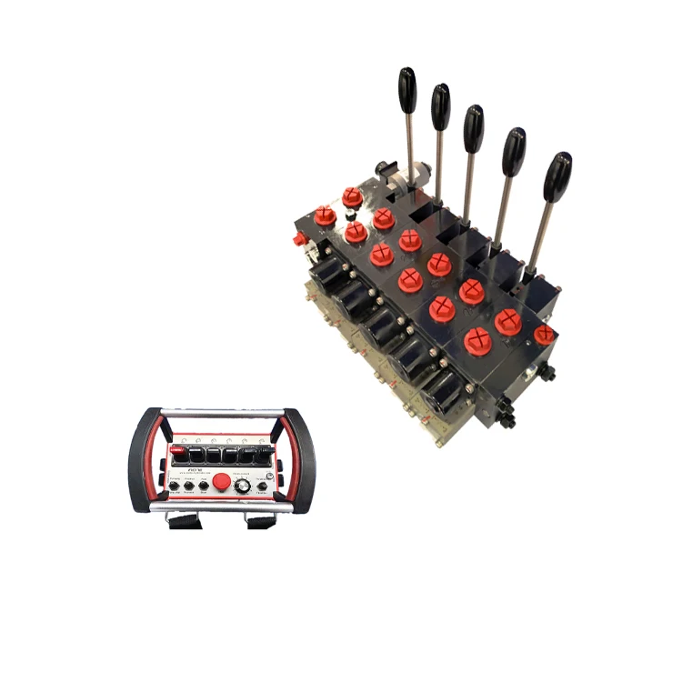 Hawe style Hydraulic proportional valve with remote control used for Aerial work truck