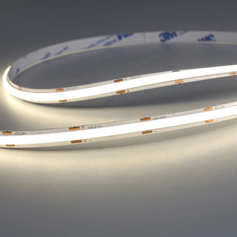 Competitive Factory Price Dotless luces led Light Dimmable Dream Color 600leds/m RGB Digital 12V COB RGB custom led strip Light