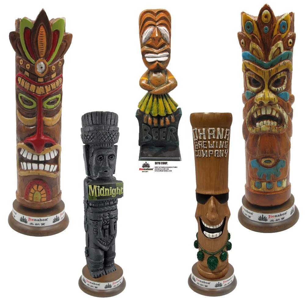 Crafe Beer Keg System Bar Promotional Item  Resin Tiki Bar Custom Beer Tap Handles