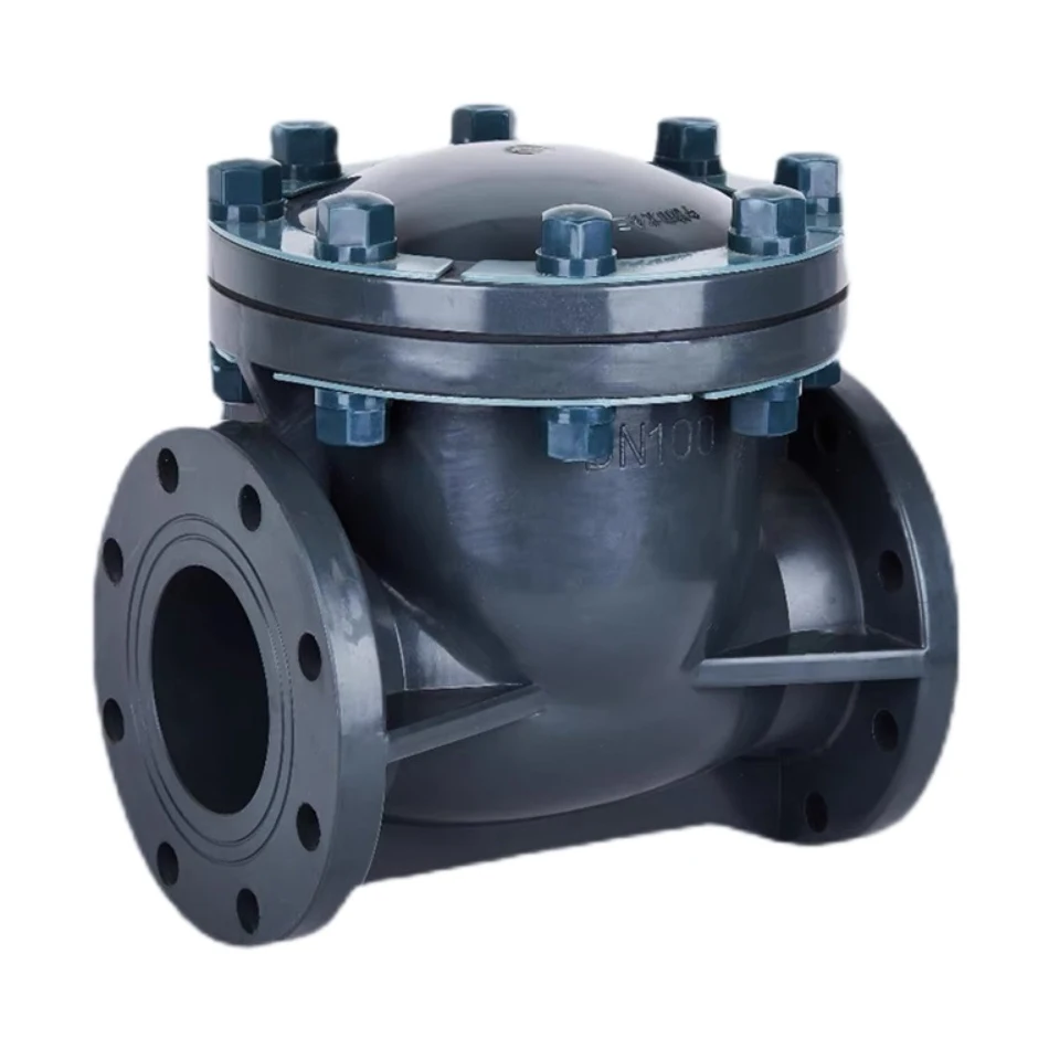 High Quality Temperature Range 0-55C Upvc Check Valve for Drinking Water
