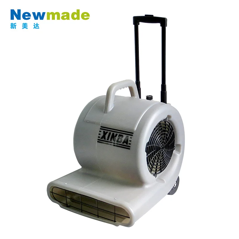 electric Blower Floor Blower Floor Dryer Blower Fan Carpet Dryer Cleaning Air Mover with Hand Grip and Wheel