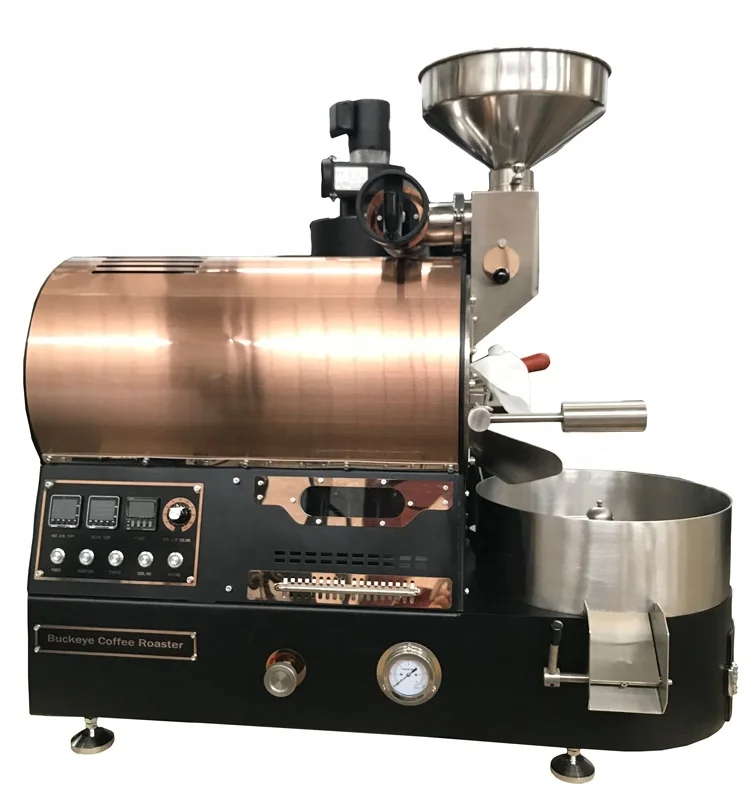 
Customized automatic vertical gas 1kg coffee bean roasting machine 