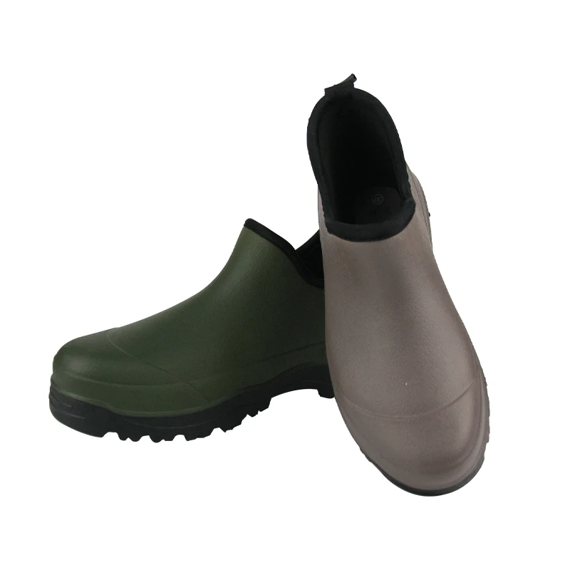ODM/OEM High Quality Lightweight EVA Rubber Clog Ankle Rain Boots Women Garden Shoes for Woman