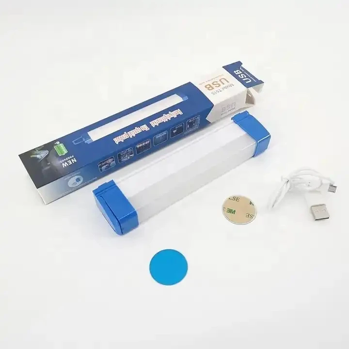 USB перезаряжаемая Светодиодная лампа аварийного освещения Магнитная Ночная