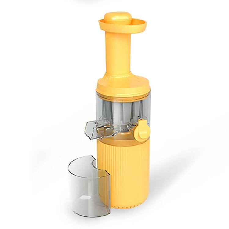 
Masticating Centrifugal Extractor Whole USB Rechargeable Slow Juicer Machine with Cold Press for Home 