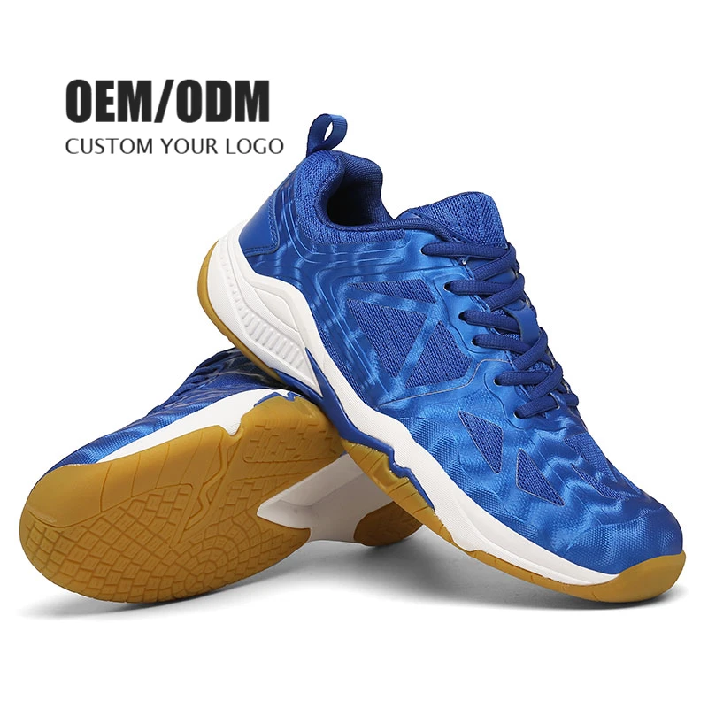 Low Moq Badminton Shoes Adult Non Slip Indoor Court Sport Running Training Racquetball Sneakers Comfy Tennis Shoes