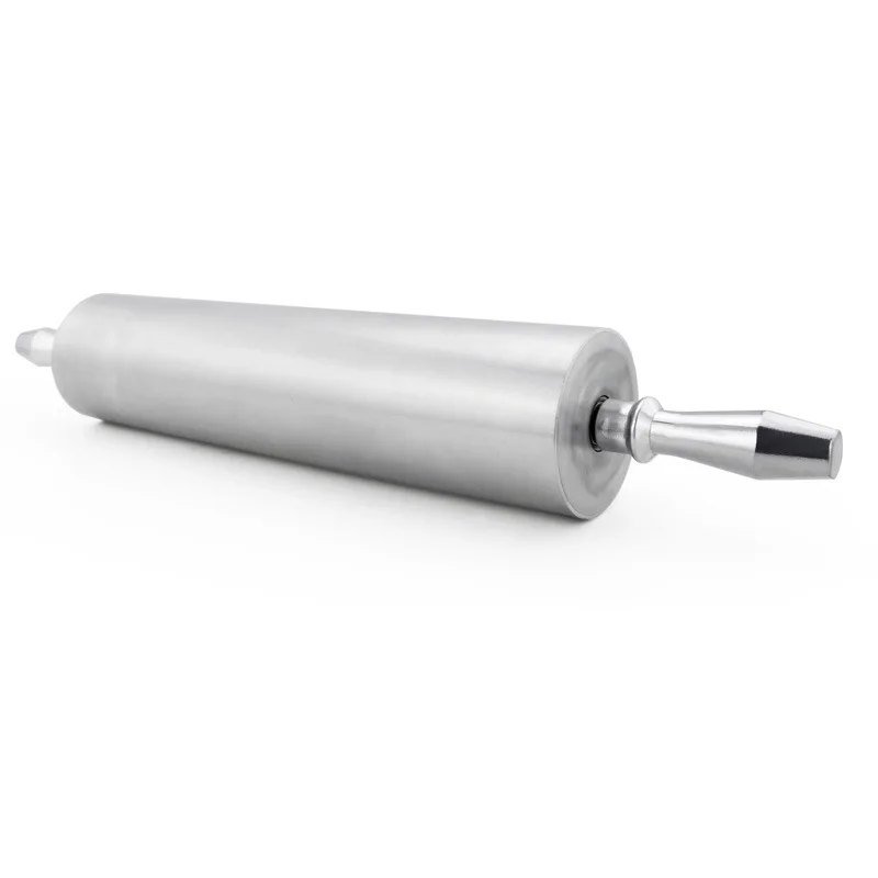 High quality large and heavy roller type baking tool metal aluminum alloy rolling pin