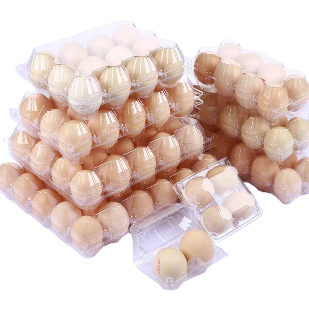 Low Price wholesale Custom Clear Transparent Blister Plastic Egg Tray