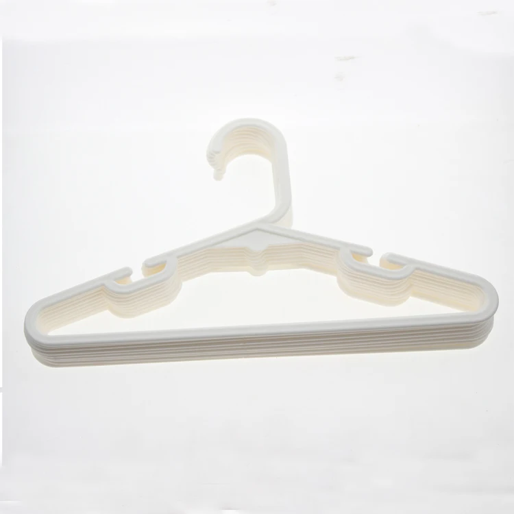10pcs/set Small Plastic Baby Kid Child Clothes Hanger