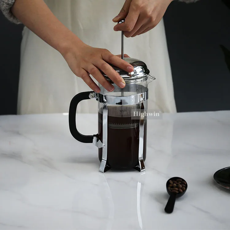 Best Price refractory glass coffee french press 350ml