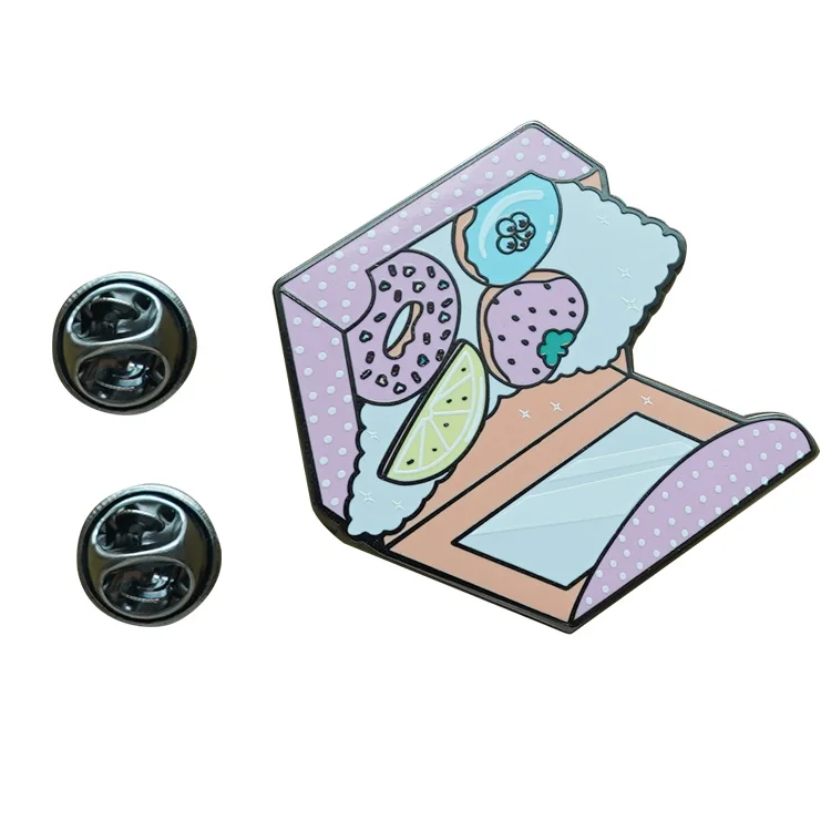 Hat Pins Small Gold Metal Soft Enamel Custom Button Pins Bulk  Magnet Lapel Pins for Clothes Bags