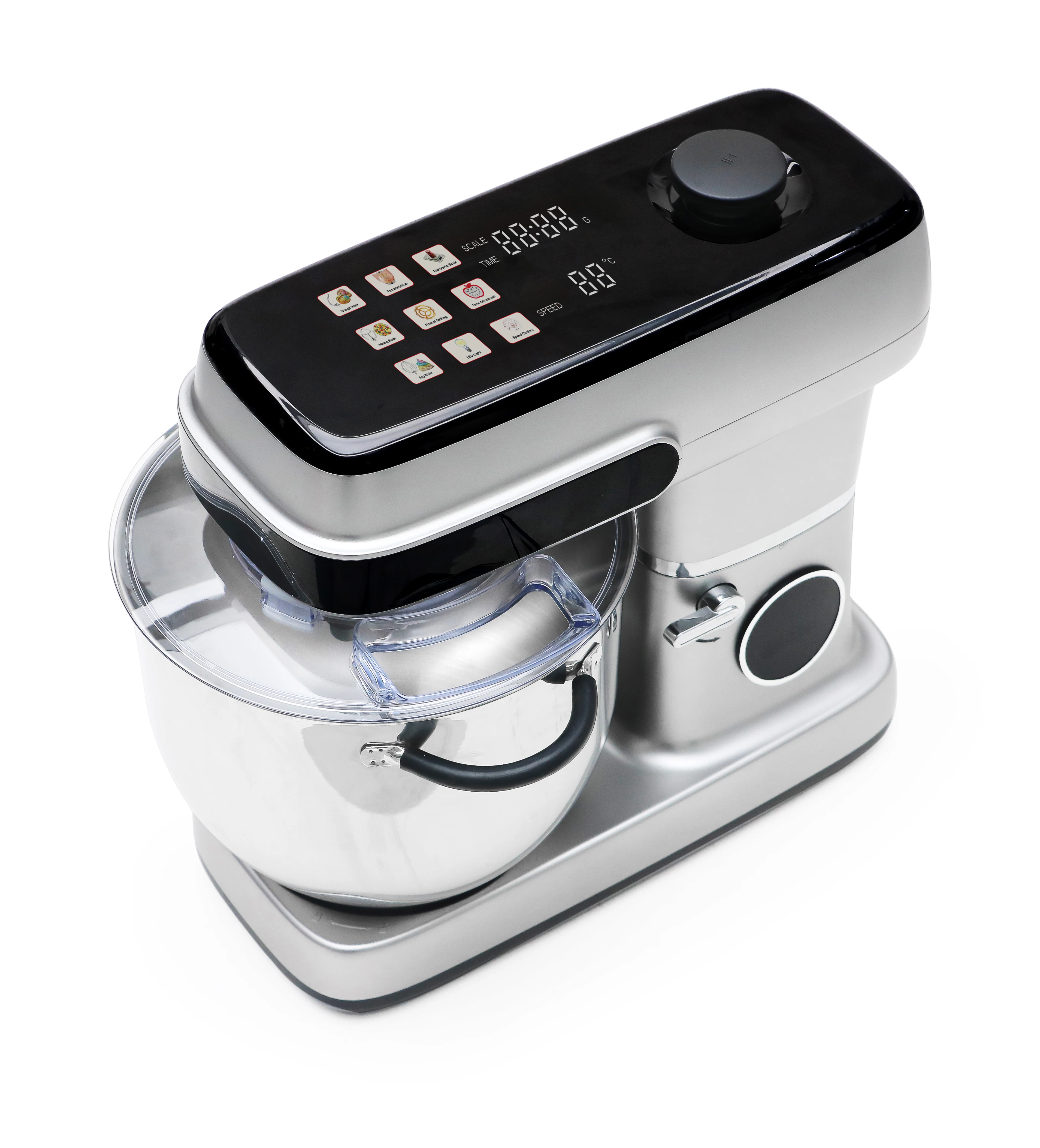 2024-2025 Colorful touch control function stand mixer of 10L NEW DIGITAL MODEL FOR home appliances