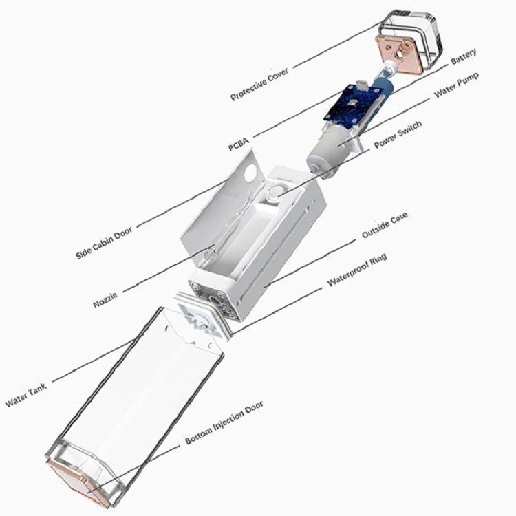 Wholesale Oral  Water Dental Flosser Electric Cordless Oral Irrigator Water Flosser for Teeth Clean