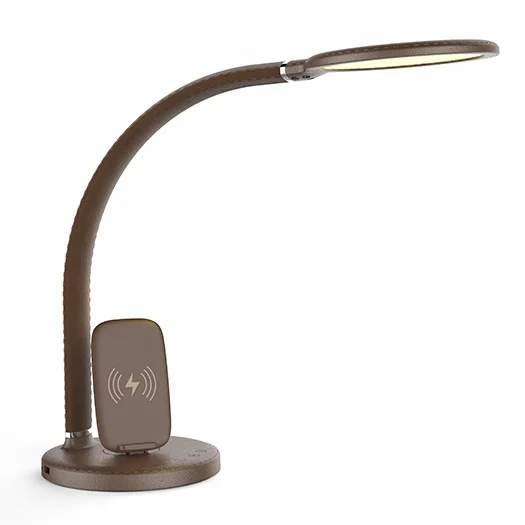 
New 2020 M96 hotel decorative led desktop lamp led light table lamp for hotel room wireless charger tiffany lamps tabletop 