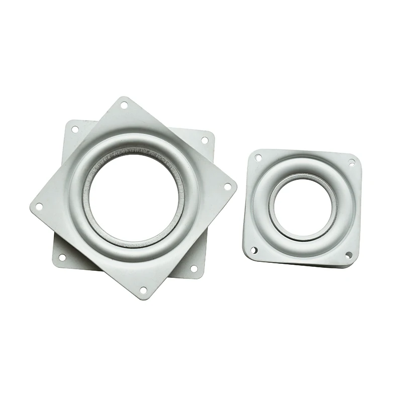 Top quality 360 degree hollow Plane turntable lazy susan swivel plate for sofa base