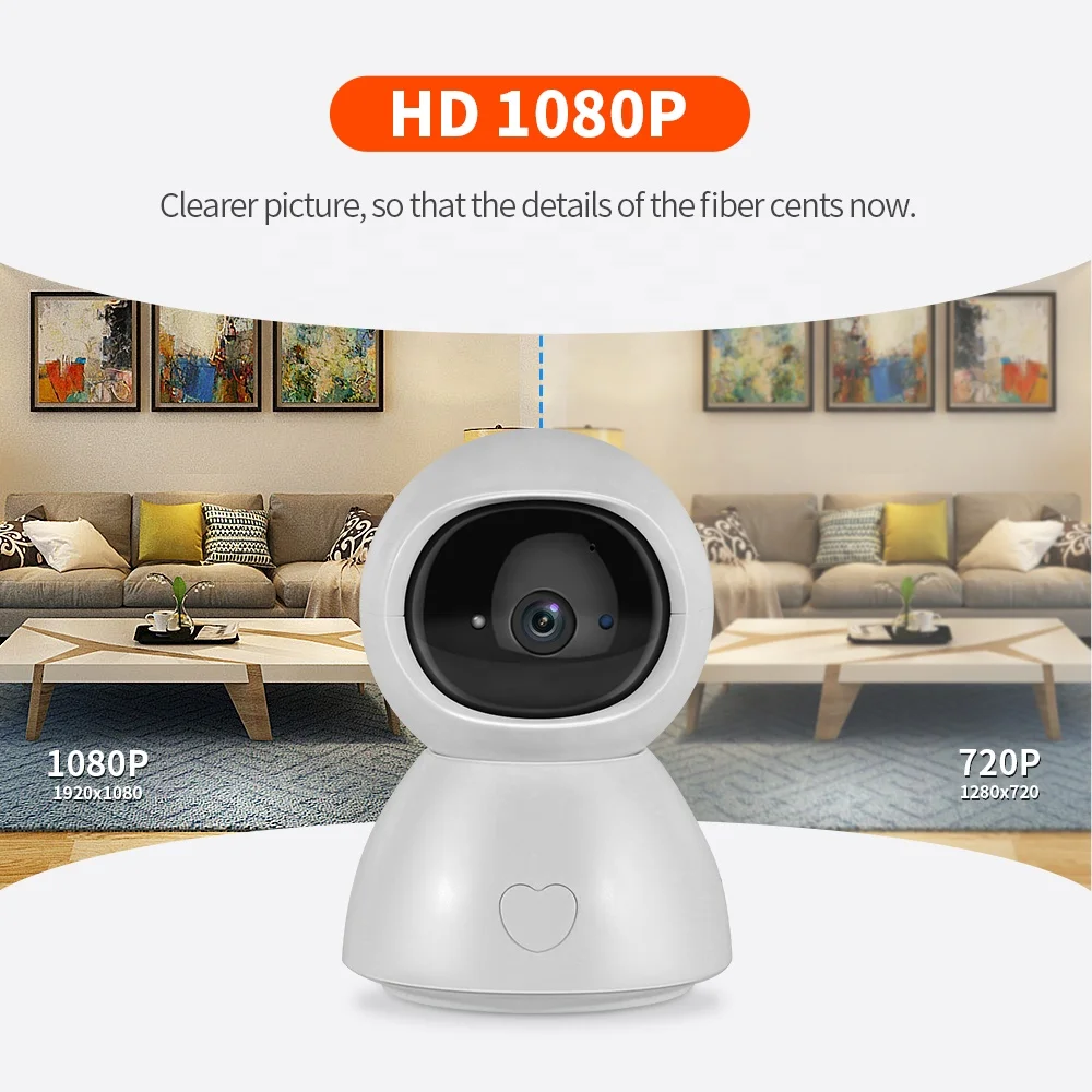  Wi-Fi камера Tuya 1080P smart AI с одной кнопкой для вызова