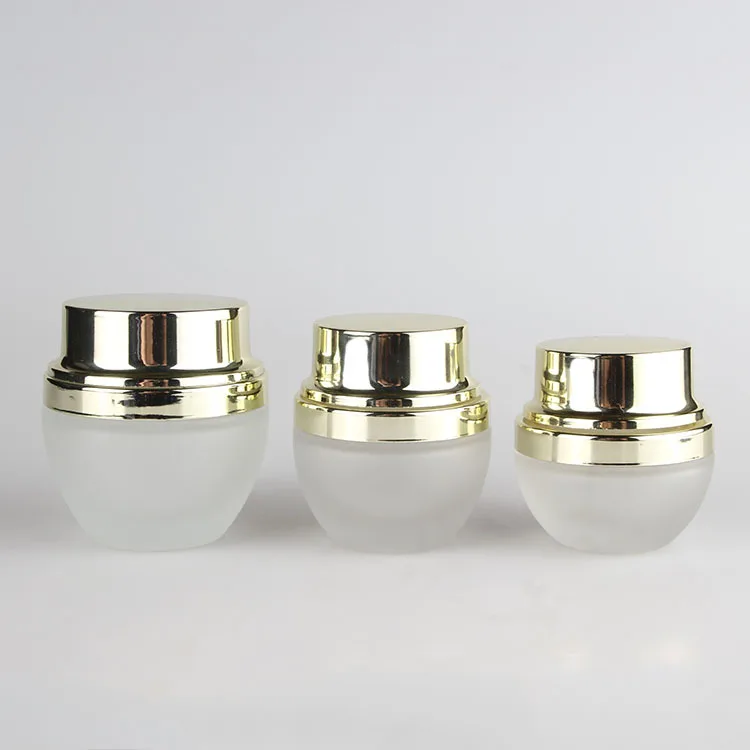 Best-selling frosted glass makeup bottle lotion bottle 20g 30g 50g 30ml 50ml 100ml 120ml