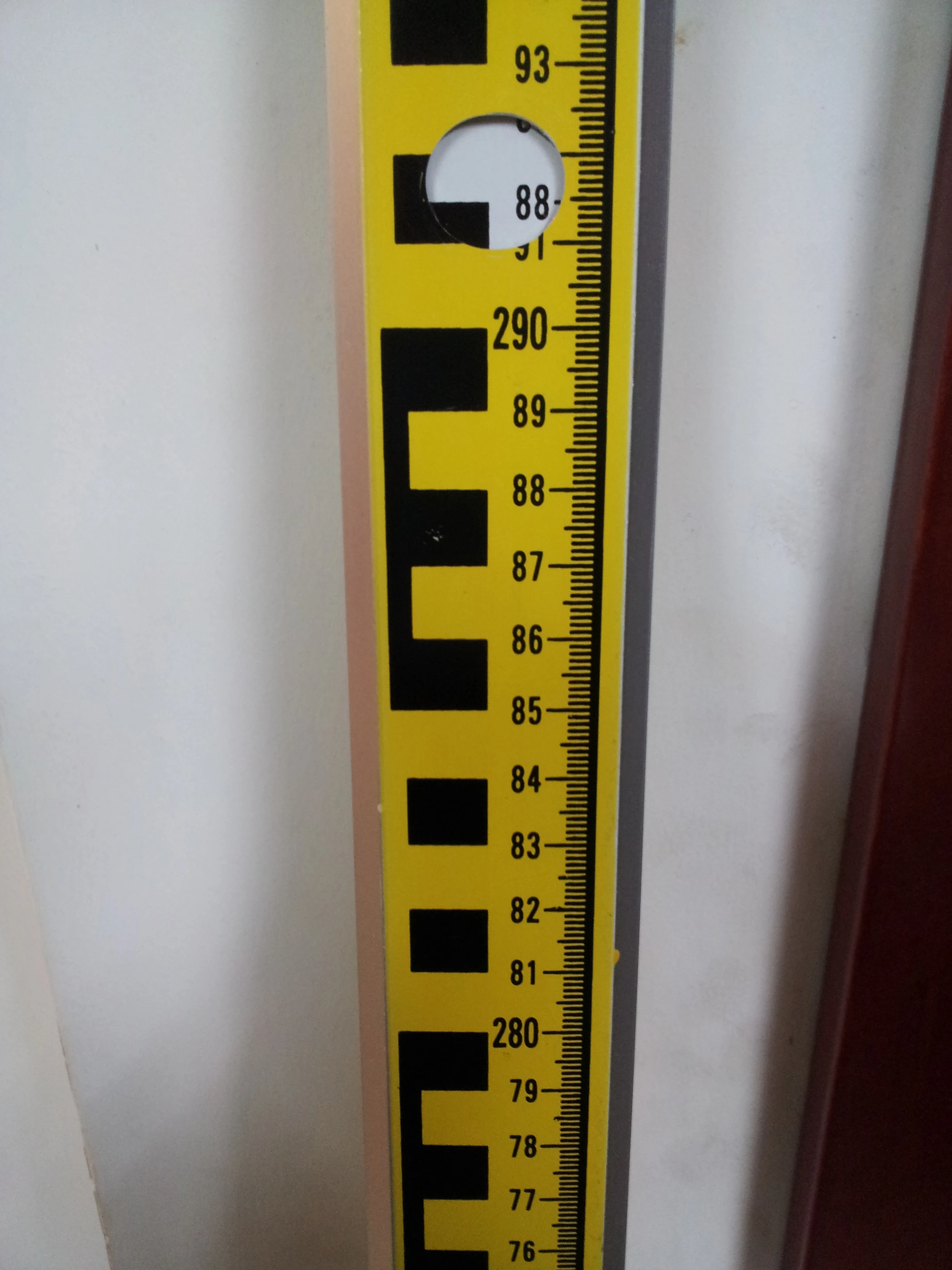 professional levelling staff aluminum 5m